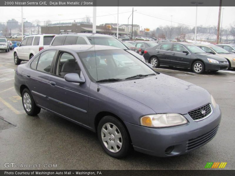 Deja Blue Metallic / Stone 2000 Nissan Sentra GXE