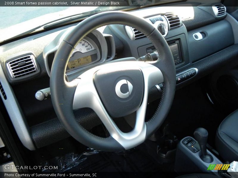 Silver Metallic / Design Black 2008 Smart fortwo passion cabriolet
