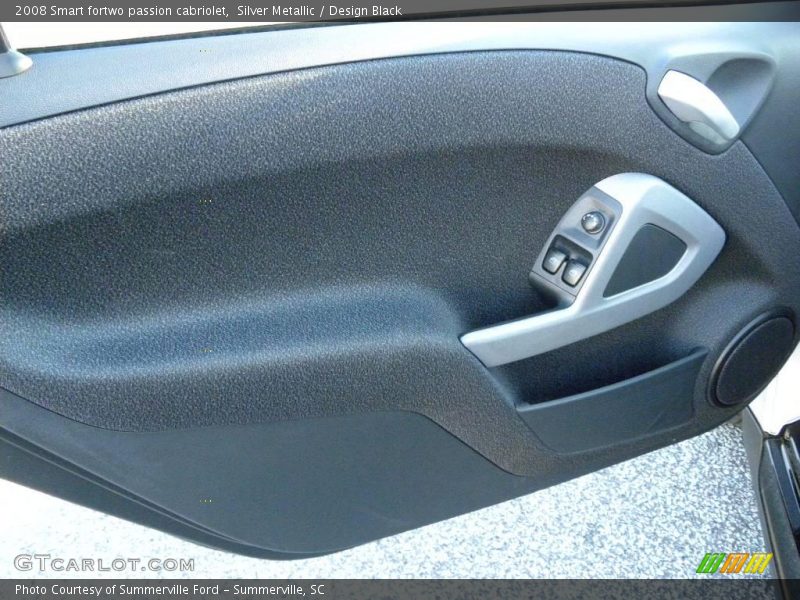 Silver Metallic / Design Black 2008 Smart fortwo passion cabriolet