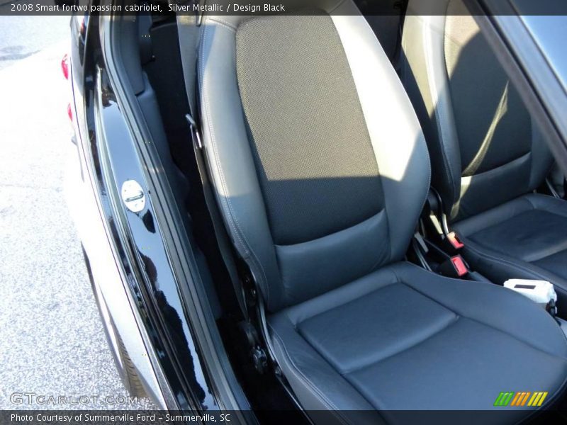 Silver Metallic / Design Black 2008 Smart fortwo passion cabriolet