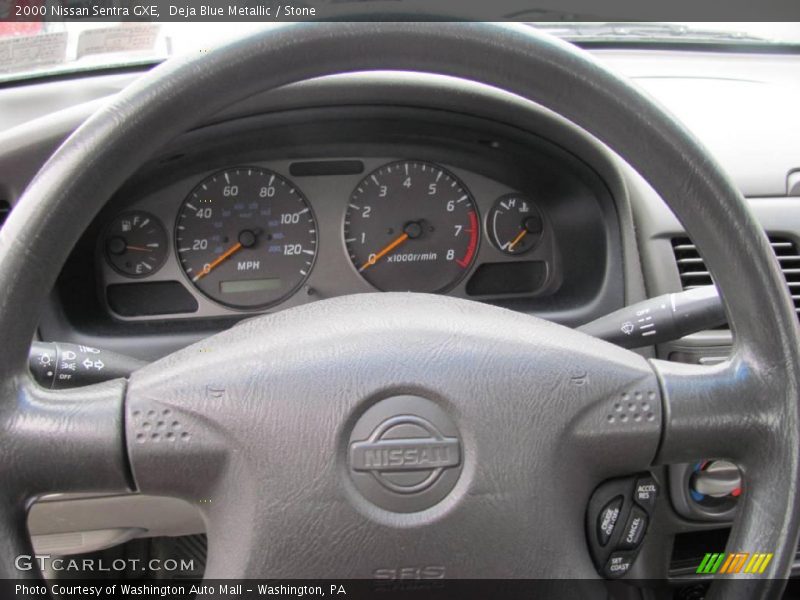 Deja Blue Metallic / Stone 2000 Nissan Sentra GXE
