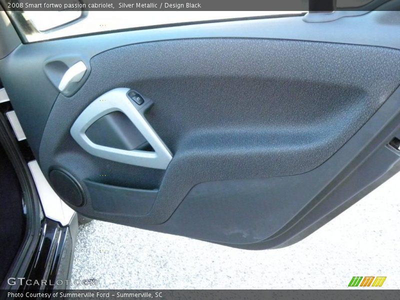 Silver Metallic / Design Black 2008 Smart fortwo passion cabriolet