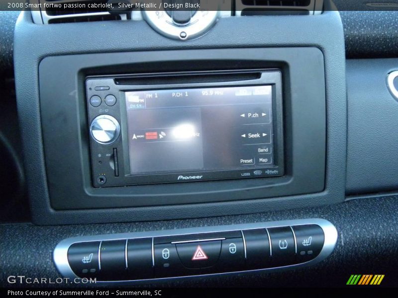 Silver Metallic / Design Black 2008 Smart fortwo passion cabriolet