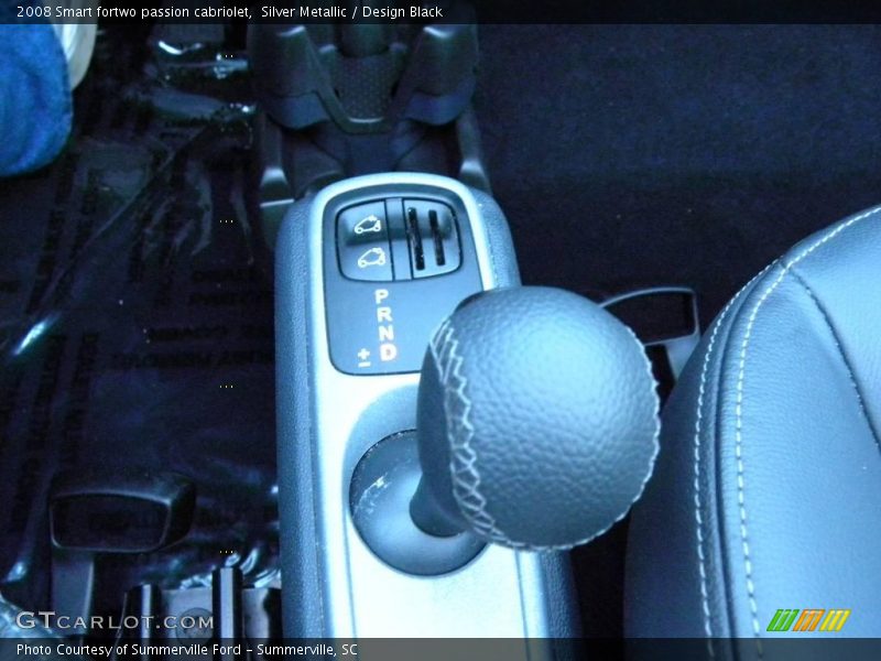 Silver Metallic / Design Black 2008 Smart fortwo passion cabriolet