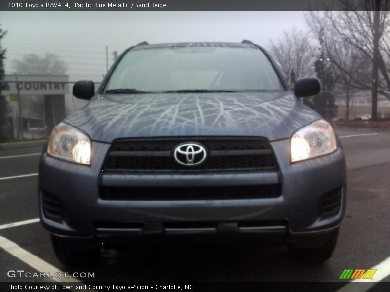 Pacific Blue Metallic / Sand Beige 2010 Toyota RAV4 I4