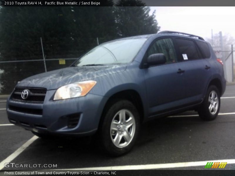 Pacific Blue Metallic / Sand Beige 2010 Toyota RAV4 I4