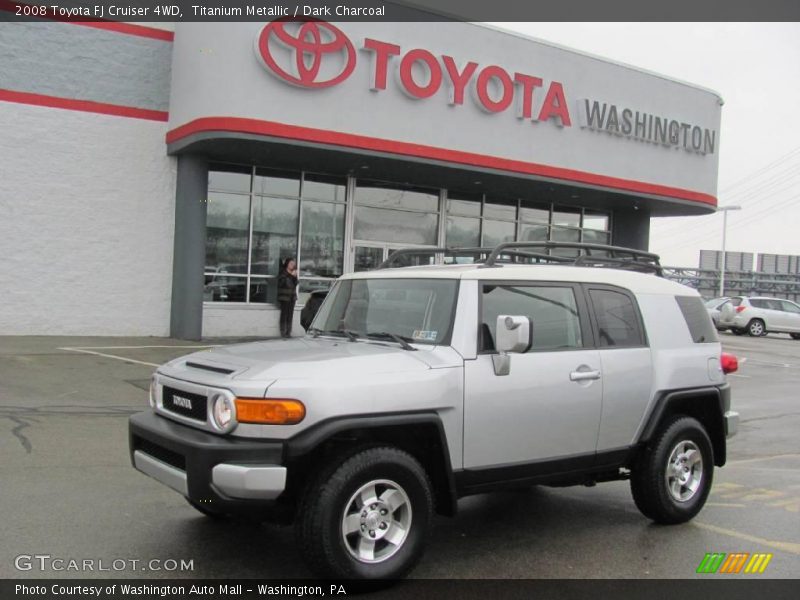 Titanium Metallic / Dark Charcoal 2008 Toyota FJ Cruiser 4WD