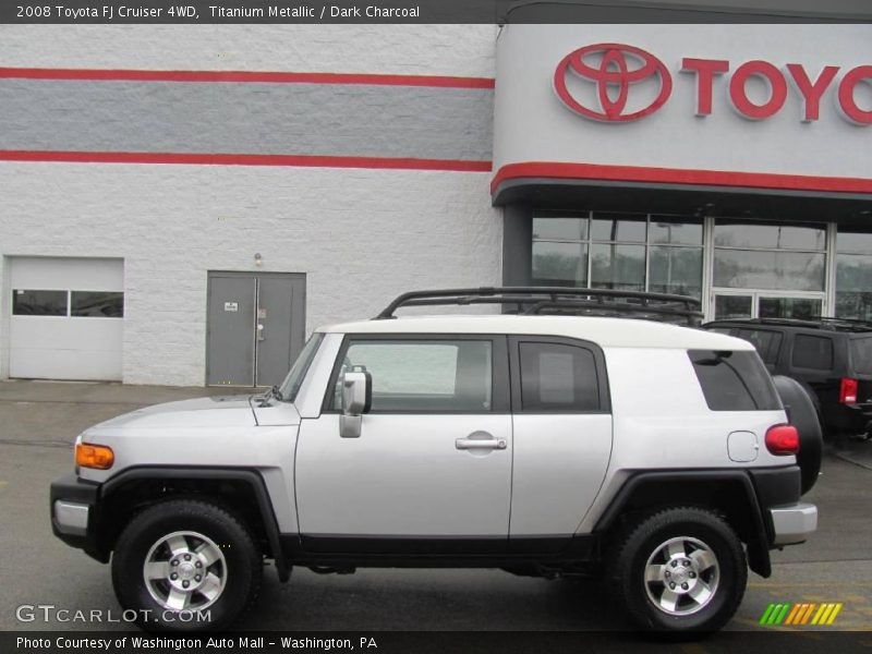 Titanium Metallic / Dark Charcoal 2008 Toyota FJ Cruiser 4WD