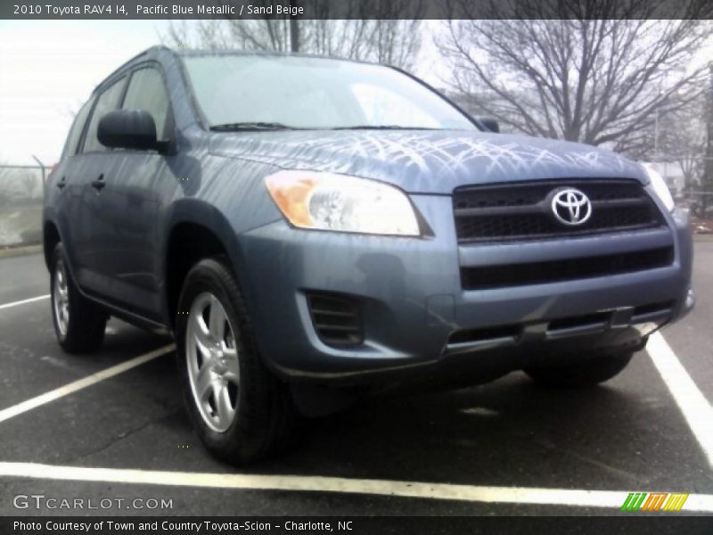 Pacific Blue Metallic / Sand Beige 2010 Toyota RAV4 I4