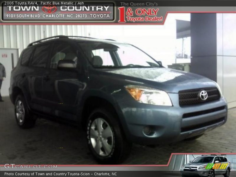 Pacific Blue Metallic / Ash 2006 Toyota RAV4