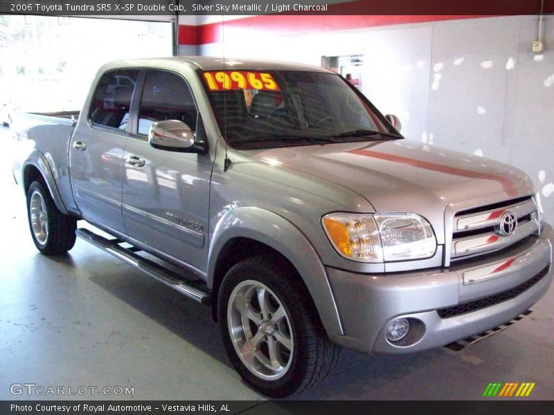 Silver Sky Metallic / Light Charcoal 2006 Toyota Tundra SR5 X-SP Double Cab