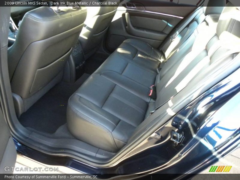 Dark Ink Blue Metallic / Charcoal Black 2009 Lincoln MKS Sedan