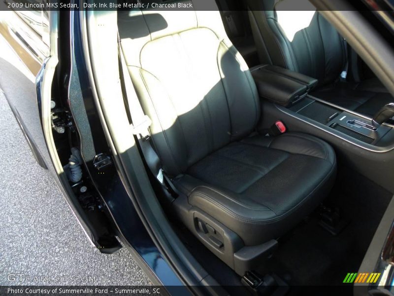 Dark Ink Blue Metallic / Charcoal Black 2009 Lincoln MKS Sedan