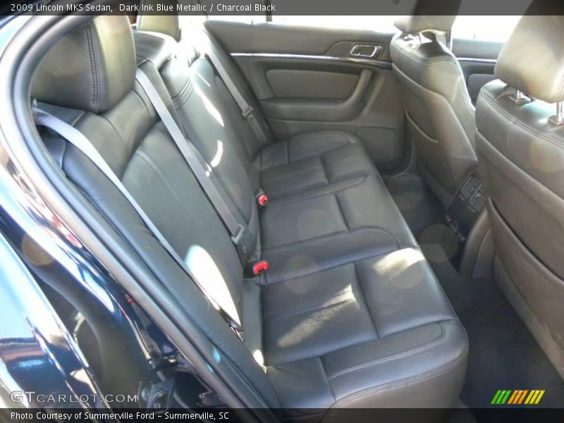 Dark Ink Blue Metallic / Charcoal Black 2009 Lincoln MKS Sedan