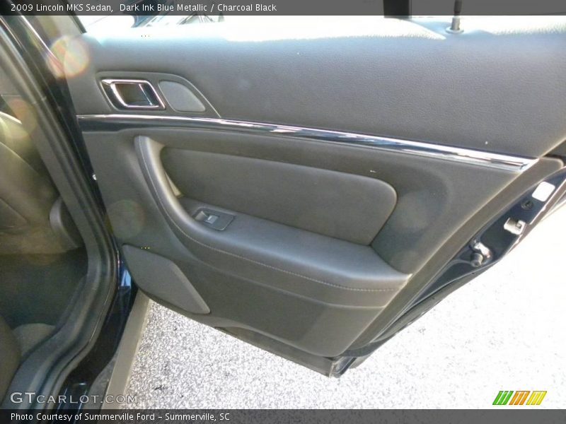 Dark Ink Blue Metallic / Charcoal Black 2009 Lincoln MKS Sedan