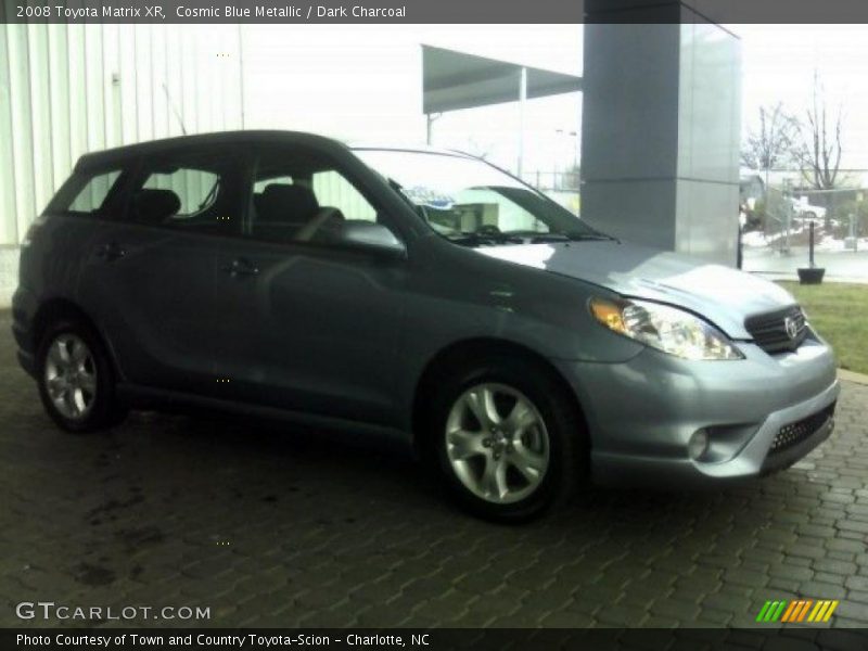 Cosmic Blue Metallic / Dark Charcoal 2008 Toyota Matrix XR