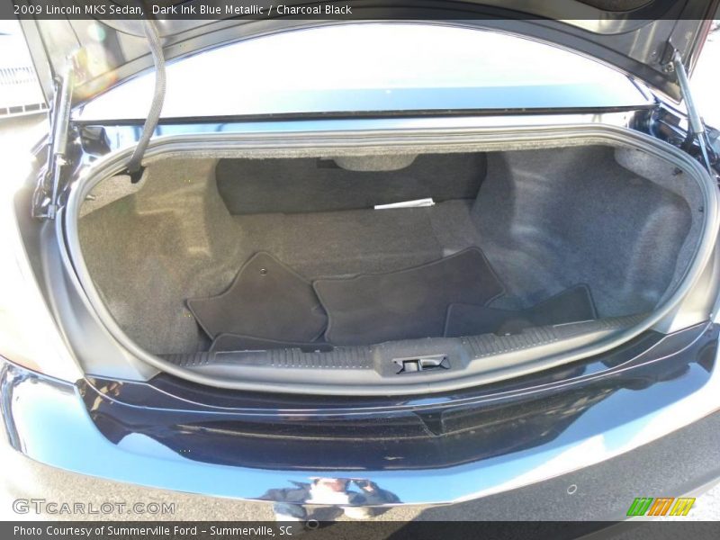 Dark Ink Blue Metallic / Charcoal Black 2009 Lincoln MKS Sedan