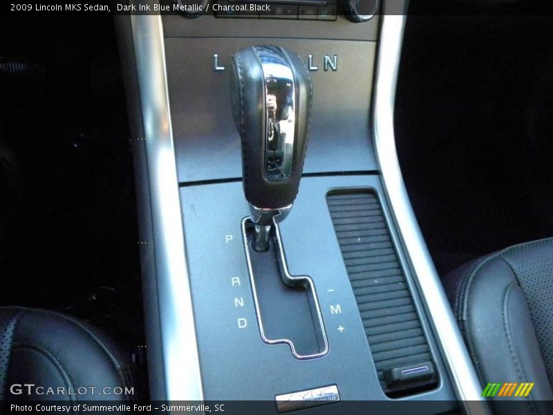 Dark Ink Blue Metallic / Charcoal Black 2009 Lincoln MKS Sedan
