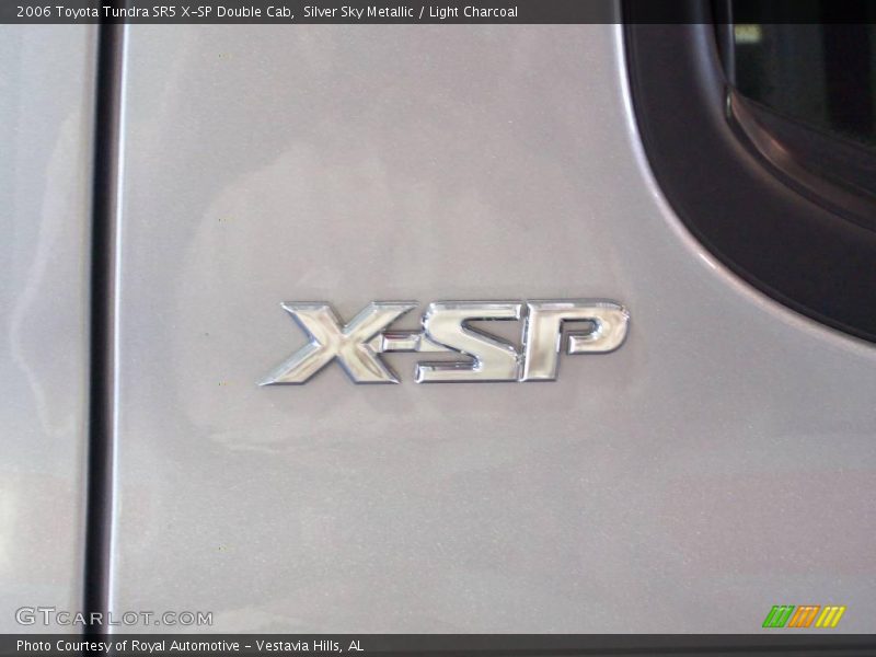 Silver Sky Metallic / Light Charcoal 2006 Toyota Tundra SR5 X-SP Double Cab
