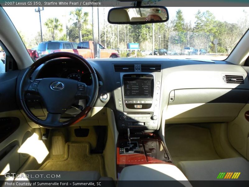 Starfire White Pearl / Cashmere 2007 Lexus GS 350