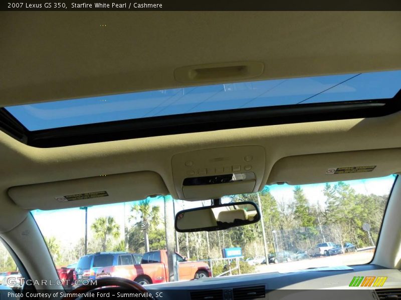 Starfire White Pearl / Cashmere 2007 Lexus GS 350