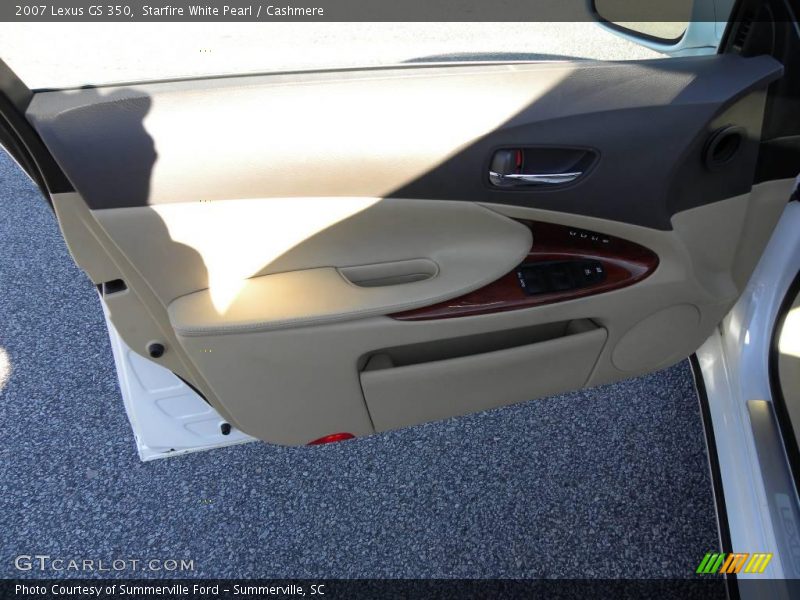 Starfire White Pearl / Cashmere 2007 Lexus GS 350