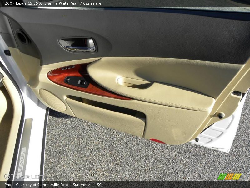 Starfire White Pearl / Cashmere 2007 Lexus GS 350