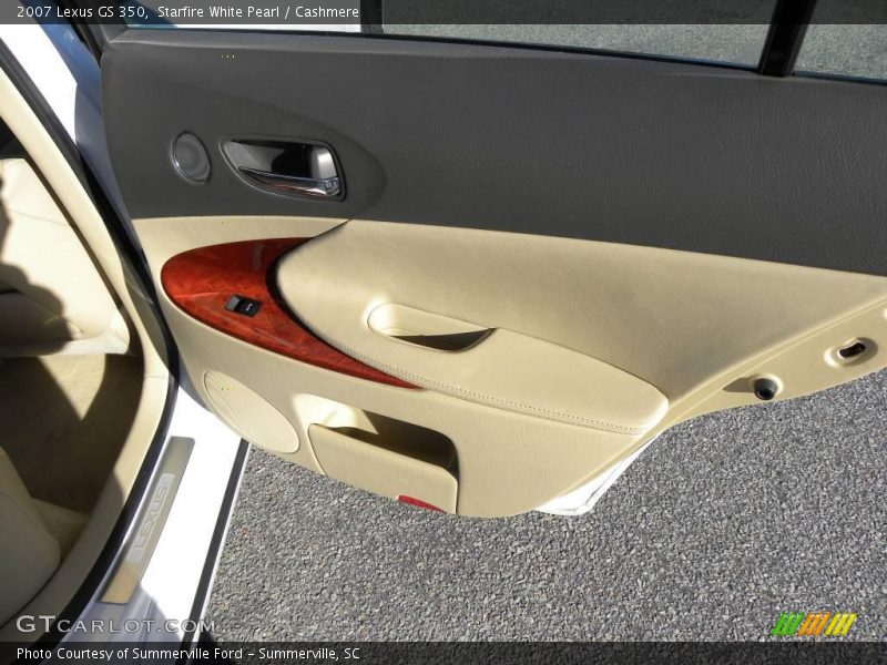 Starfire White Pearl / Cashmere 2007 Lexus GS 350