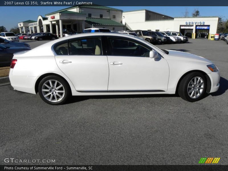 Starfire White Pearl / Cashmere 2007 Lexus GS 350