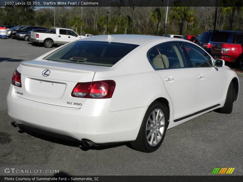 Starfire White Pearl / Cashmere 2007 Lexus GS 350