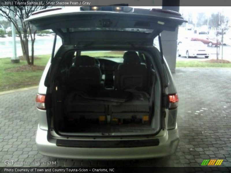 Silver Shadow Pearl / Gray 2003 Toyota Sienna LE