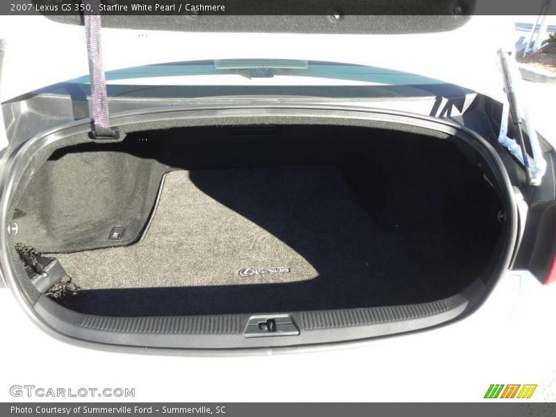 Starfire White Pearl / Cashmere 2007 Lexus GS 350