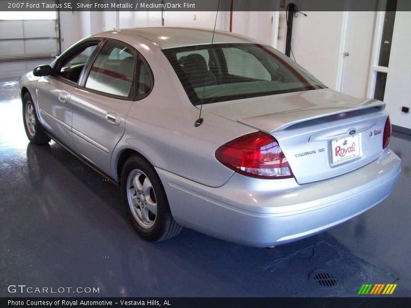 Silver Frost Metallic / Medium/Dark Flint 2007 Ford Taurus SE