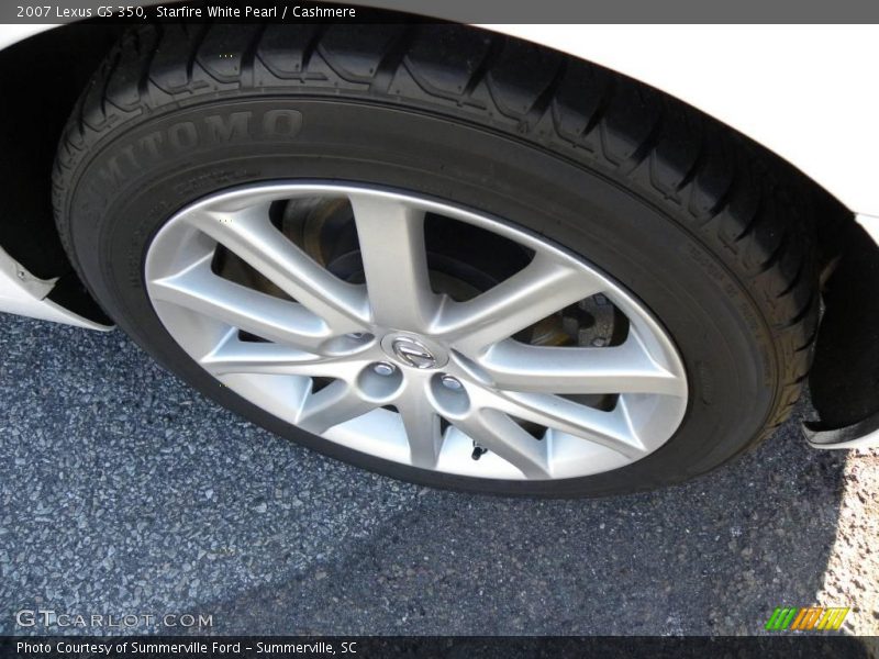 Starfire White Pearl / Cashmere 2007 Lexus GS 350