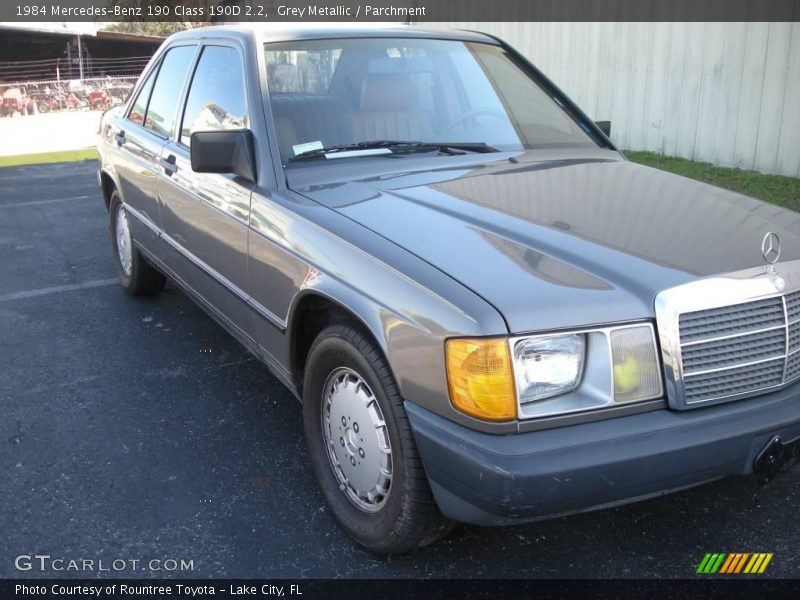Grey Metallic / Parchment 1984 Mercedes-Benz 190 Class 190D 2.2