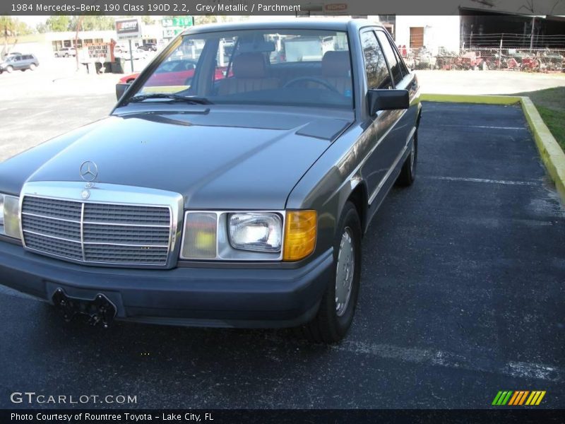 Grey Metallic / Parchment 1984 Mercedes-Benz 190 Class 190D 2.2