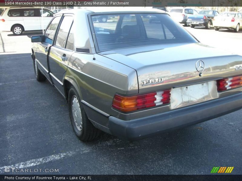 Grey Metallic / Parchment 1984 Mercedes-Benz 190 Class 190D 2.2