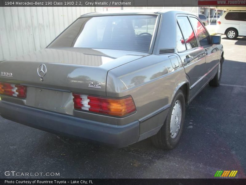 Grey Metallic / Parchment 1984 Mercedes-Benz 190 Class 190D 2.2