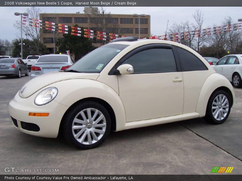 Harvest Moon Beige / Cream Beige 2008 Volkswagen New Beetle S Coupe