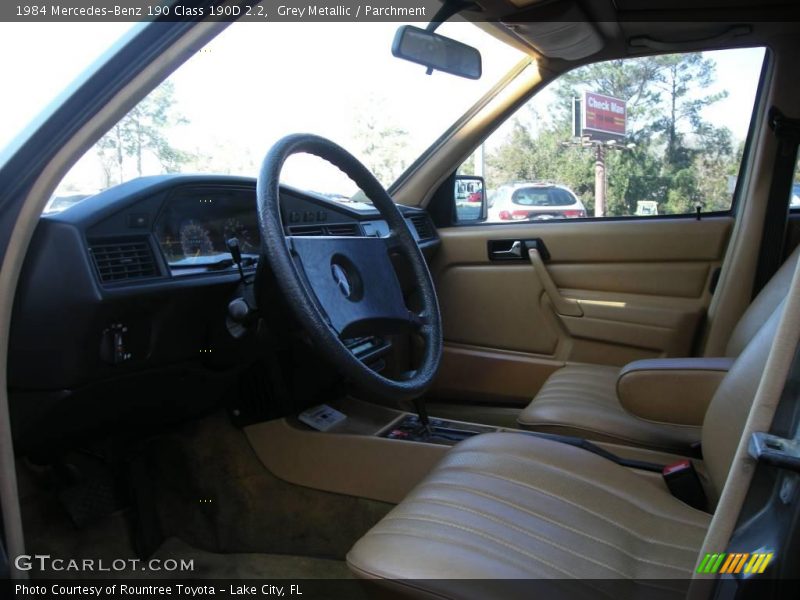 Grey Metallic / Parchment 1984 Mercedes-Benz 190 Class 190D 2.2