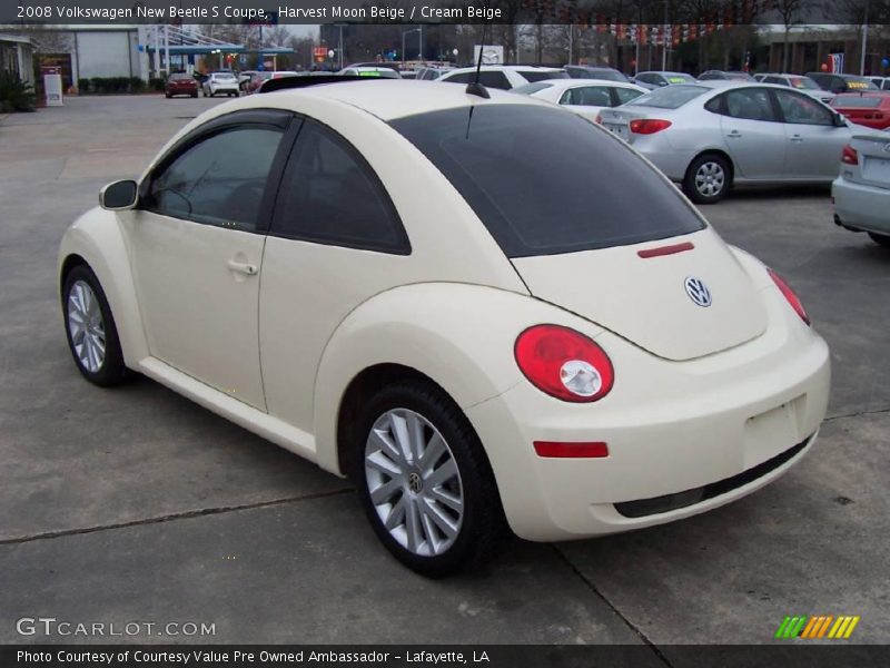 Harvest Moon Beige / Cream Beige 2008 Volkswagen New Beetle S Coupe