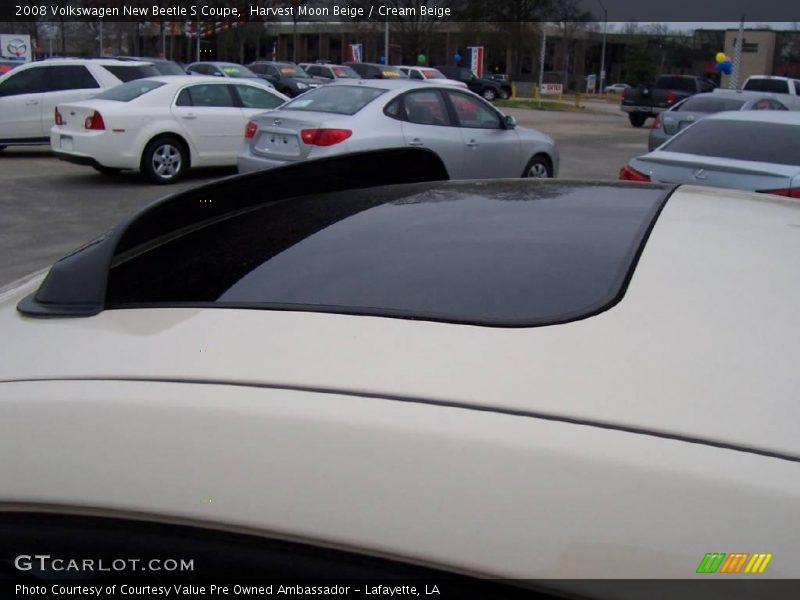 Harvest Moon Beige / Cream Beige 2008 Volkswagen New Beetle S Coupe