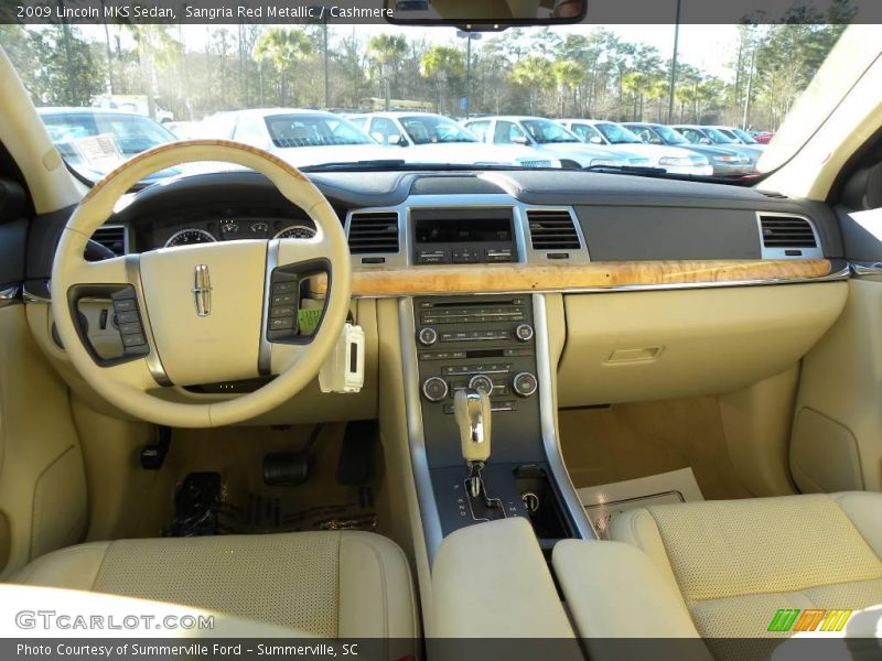 Sangria Red Metallic / Cashmere 2009 Lincoln MKS Sedan