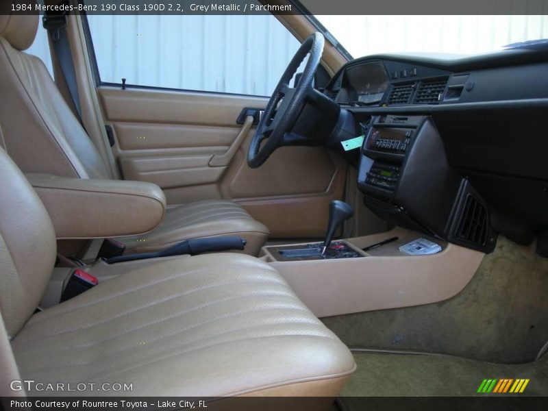 Grey Metallic / Parchment 1984 Mercedes-Benz 190 Class 190D 2.2