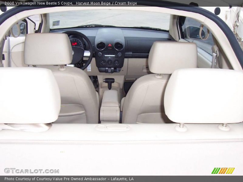 Harvest Moon Beige / Cream Beige 2008 Volkswagen New Beetle S Coupe