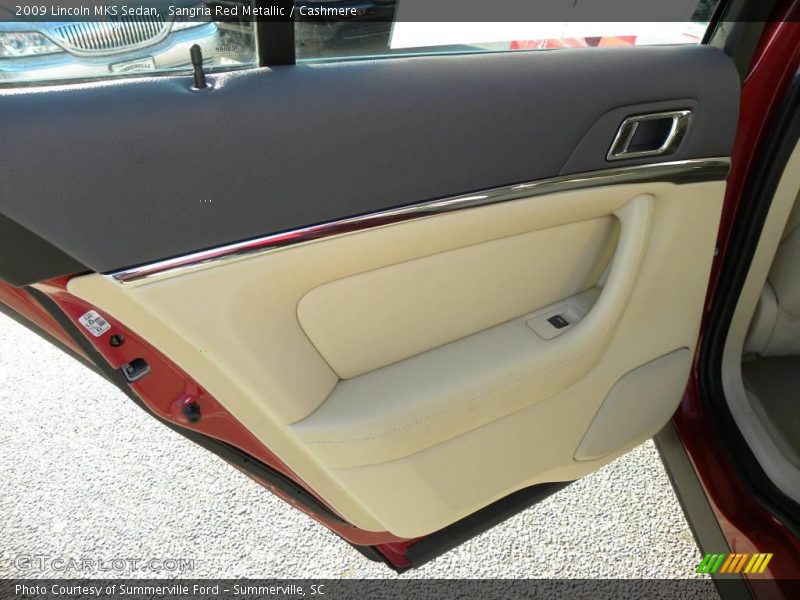 Sangria Red Metallic / Cashmere 2009 Lincoln MKS Sedan
