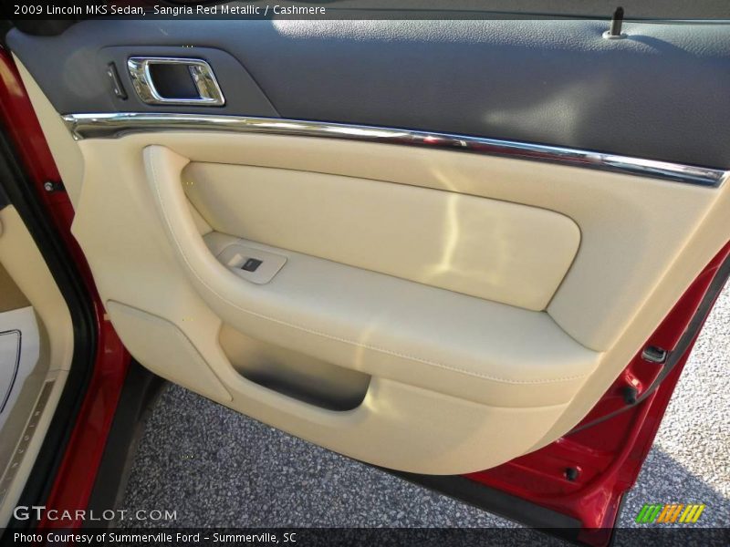 Sangria Red Metallic / Cashmere 2009 Lincoln MKS Sedan