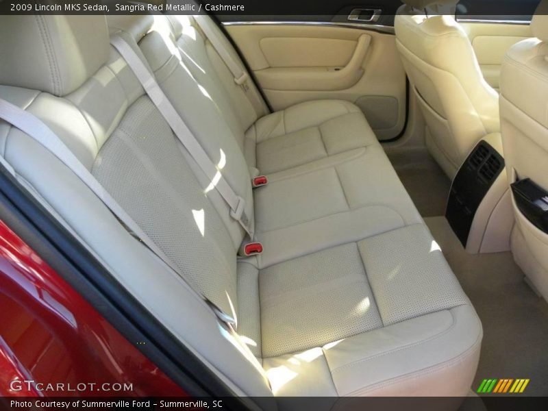 Sangria Red Metallic / Cashmere 2009 Lincoln MKS Sedan