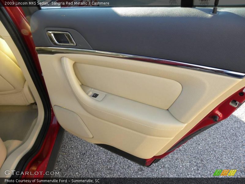 Sangria Red Metallic / Cashmere 2009 Lincoln MKS Sedan