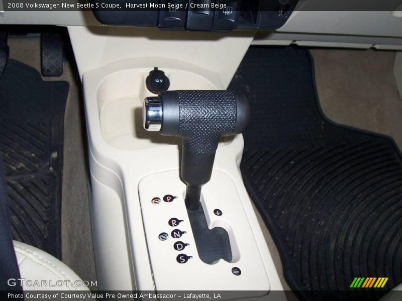 Harvest Moon Beige / Cream Beige 2008 Volkswagen New Beetle S Coupe